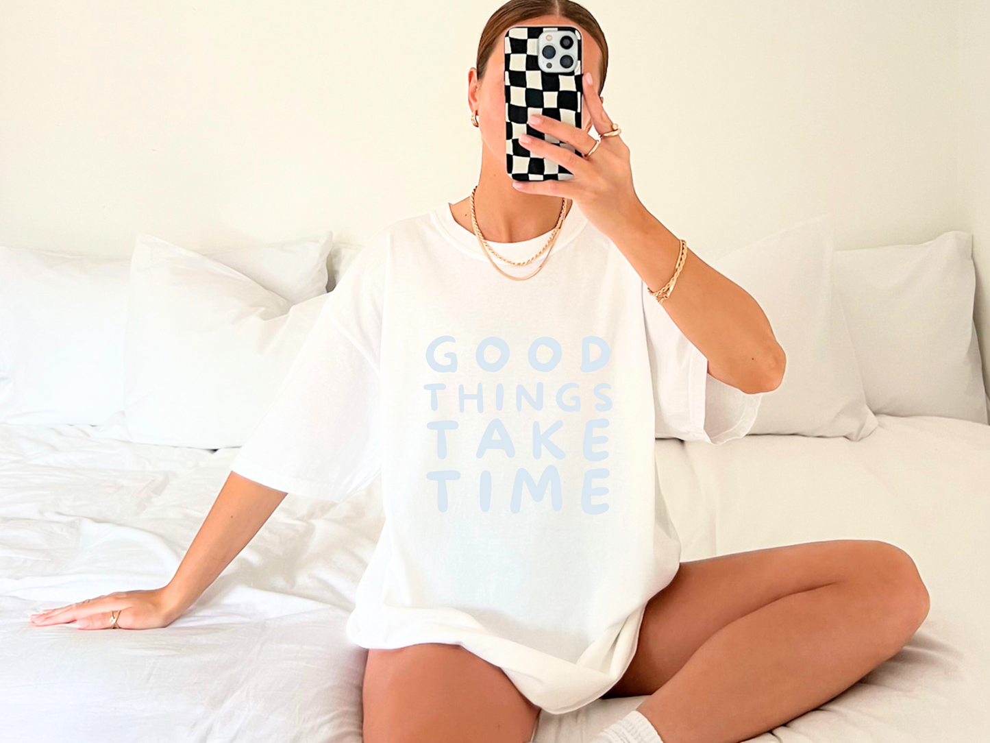 Comfort Colors® "Good Things Take Time" T-Shirt - Inspirational Graphic Tee