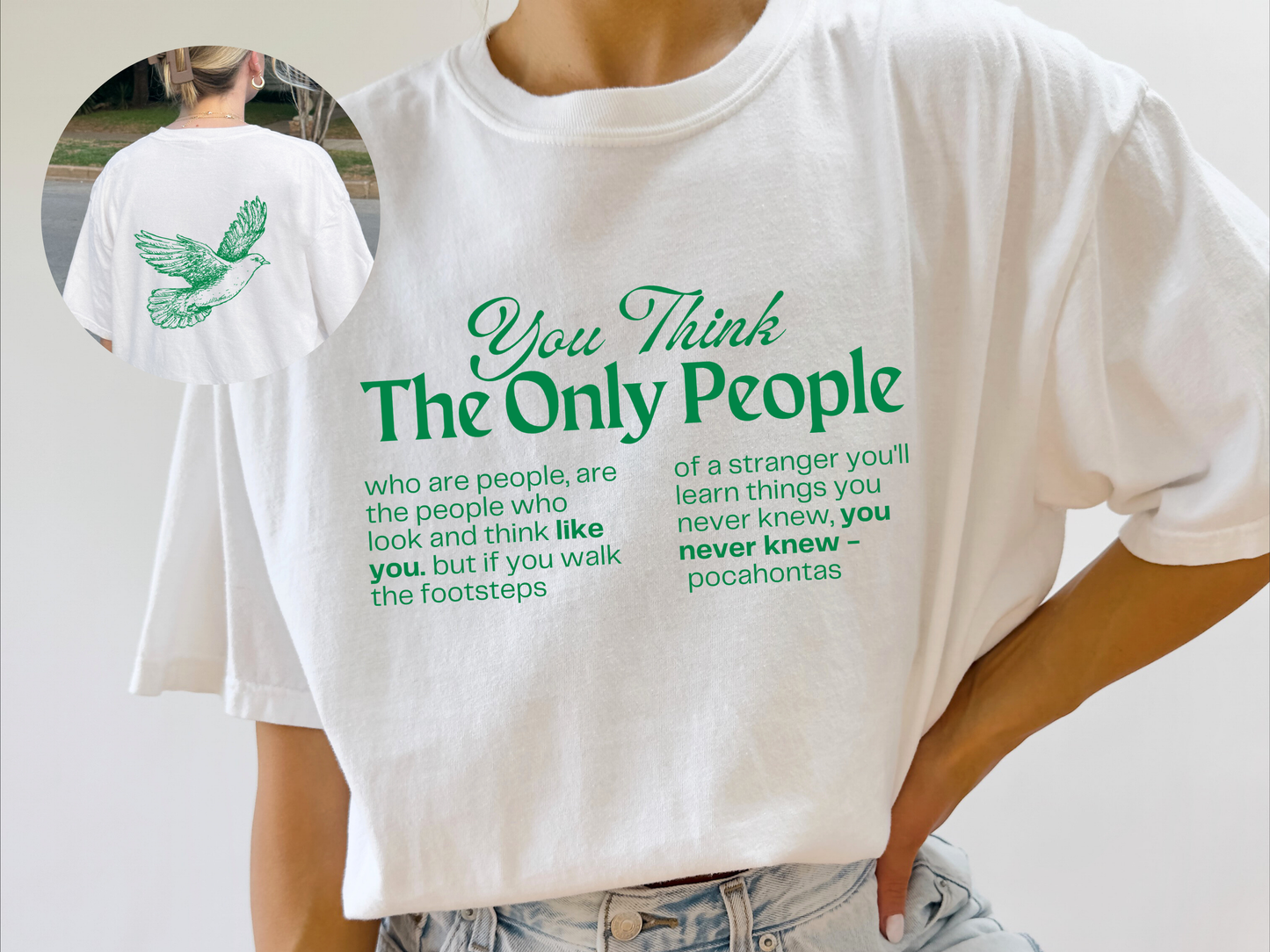 Colors of the Wind Graphic Tee – Pocahontas-Inspired Quote T-Shirt