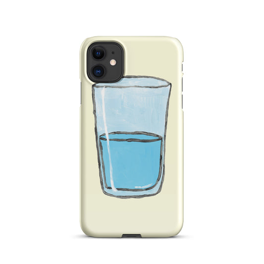 Glass Half Full iPhone Snap Case