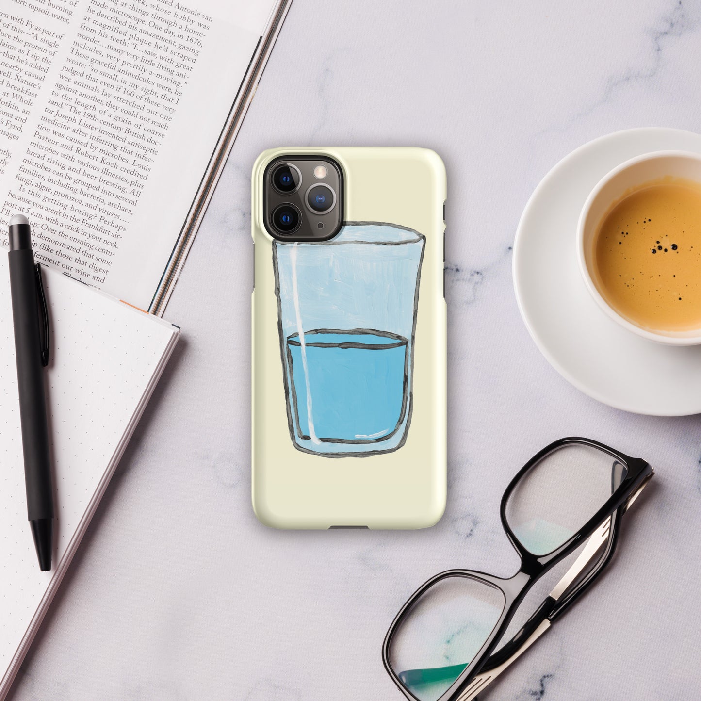 Glass Half Full iPhone Snap Case